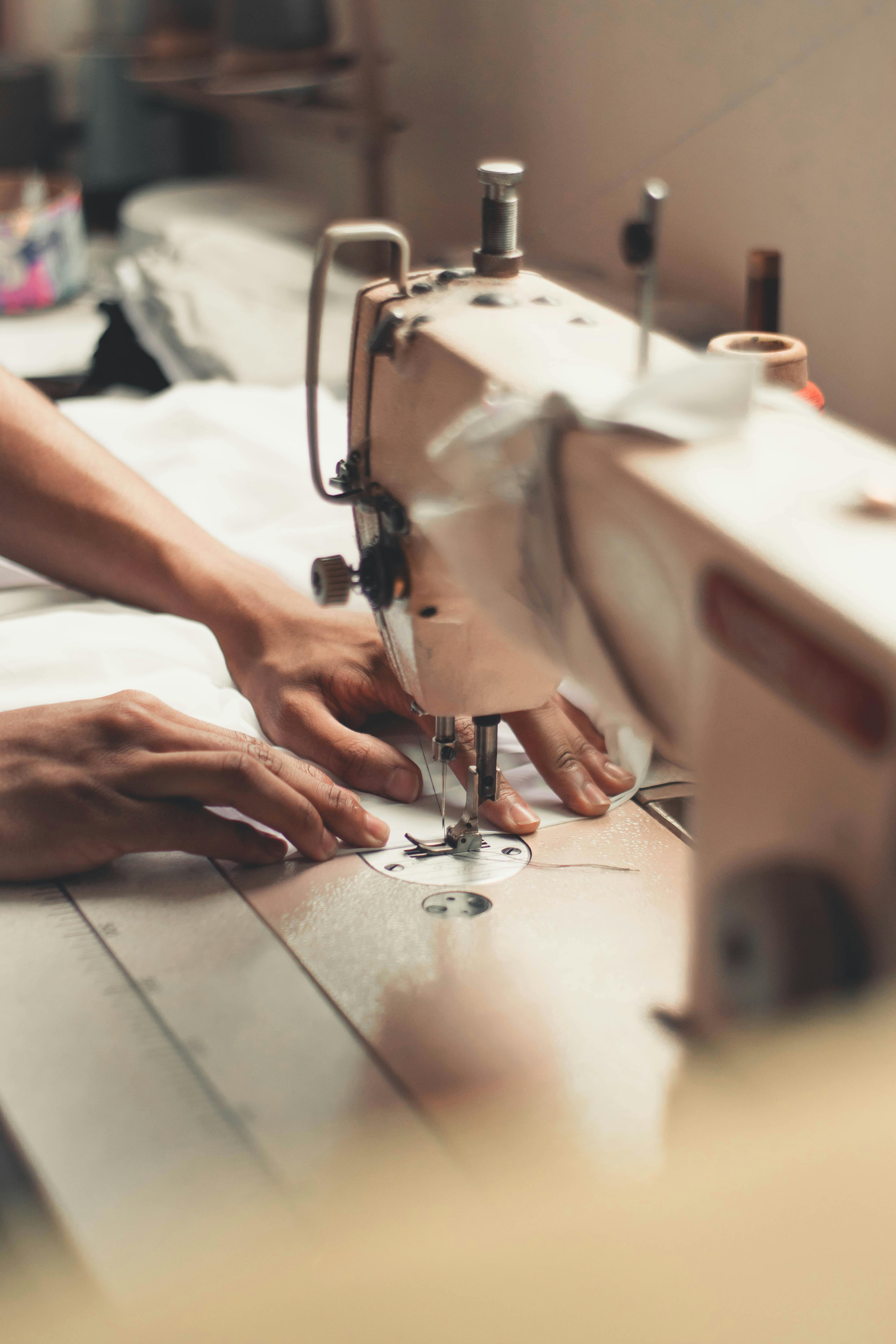 Professional sewing machine work